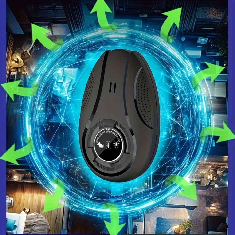Ultrasonic Pest Repeller for Home Indoor, Plug-In Electronic Mosquito Cockroach Mouse Ant Spider Device for House Office Warehouse