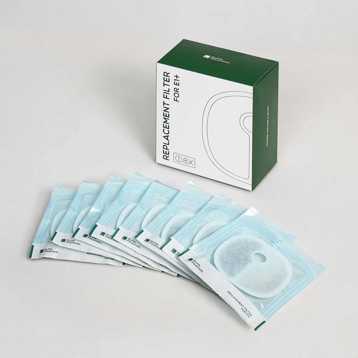 Replacement Pet Fountain Filters, 8-Pack