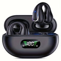 Open Ear Wireless Earphones Bluetooth 5.4, 360° Ambient Awareness, ENC Crystal-Clear Calls, Secure Sport Fit
