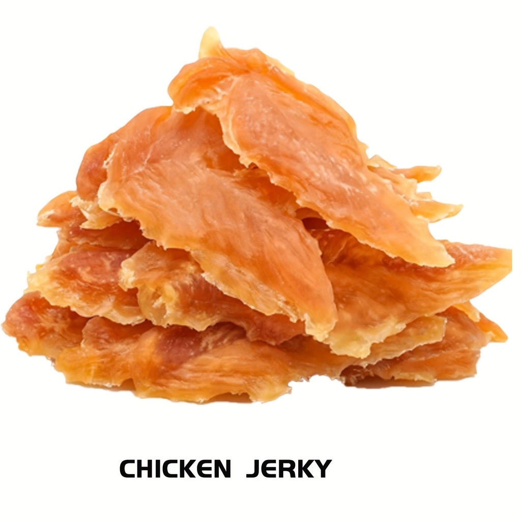 Dog Treats BLACK DUCK Chicken Jerky with Four Retained Count and Weight-Labeled Package Options for Reward Use