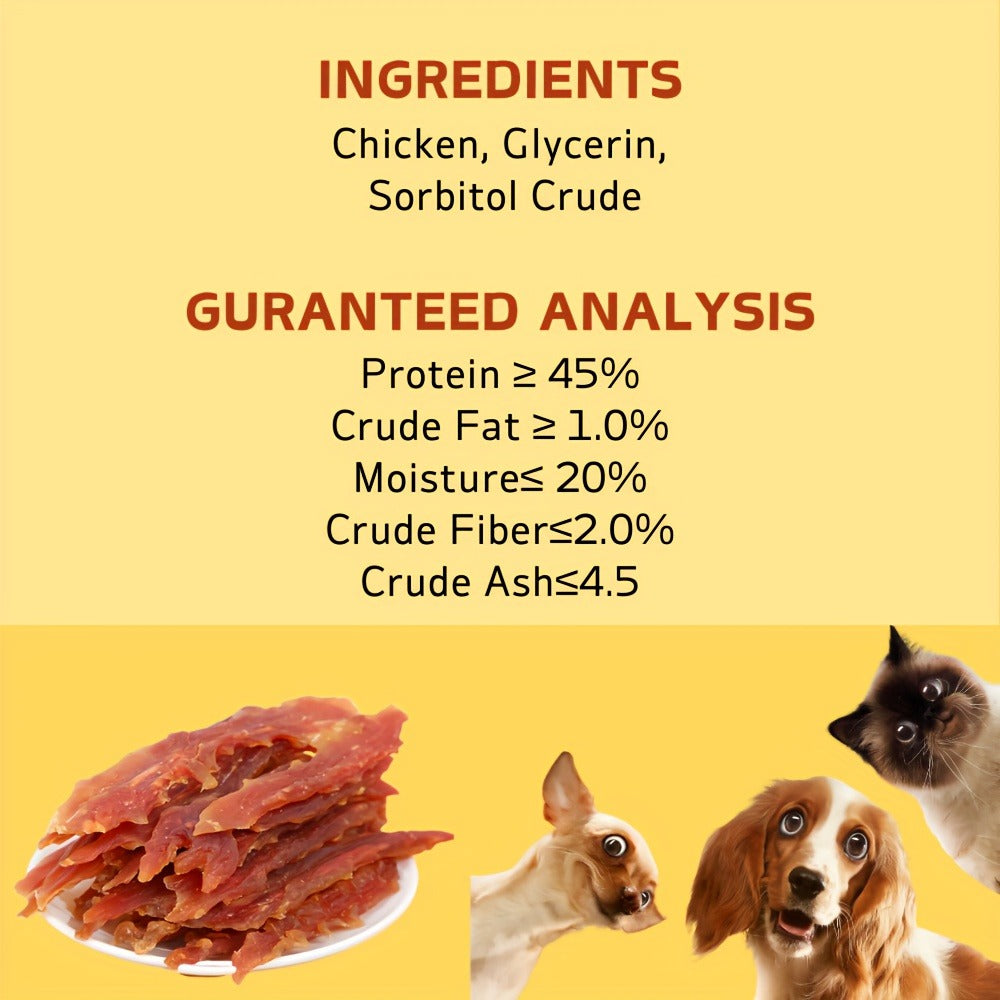 Dog Treats BLACK DUCK Chicken or Duck Jerky in 200g and 400g Package Options for Reward Use