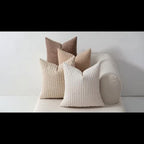 Velvet Throw Pillow Covers 4-Pack 20x20 Inch - Double-Sided Cushion Covers with Zipper Closure