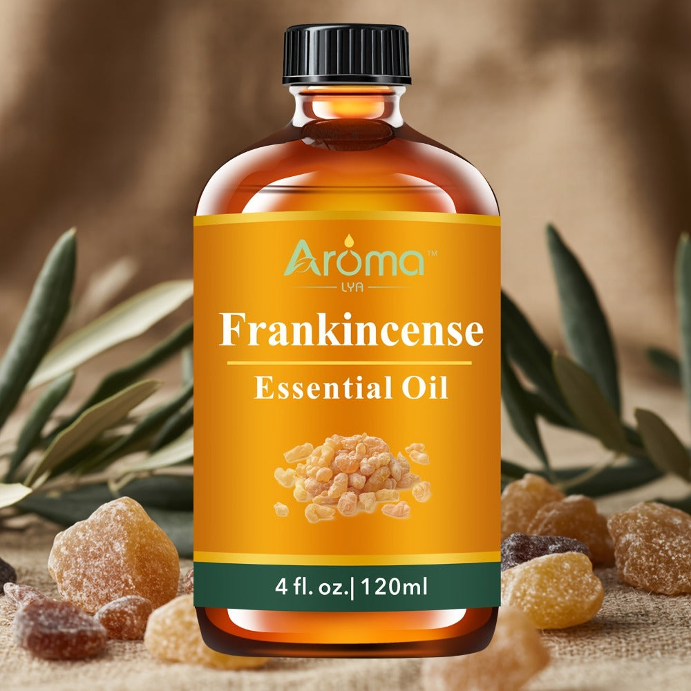 Essential Oil 115ml Multi-Scent Dropper Selection with Peppermint, Frankincense, Lemon, Rum or Cologne