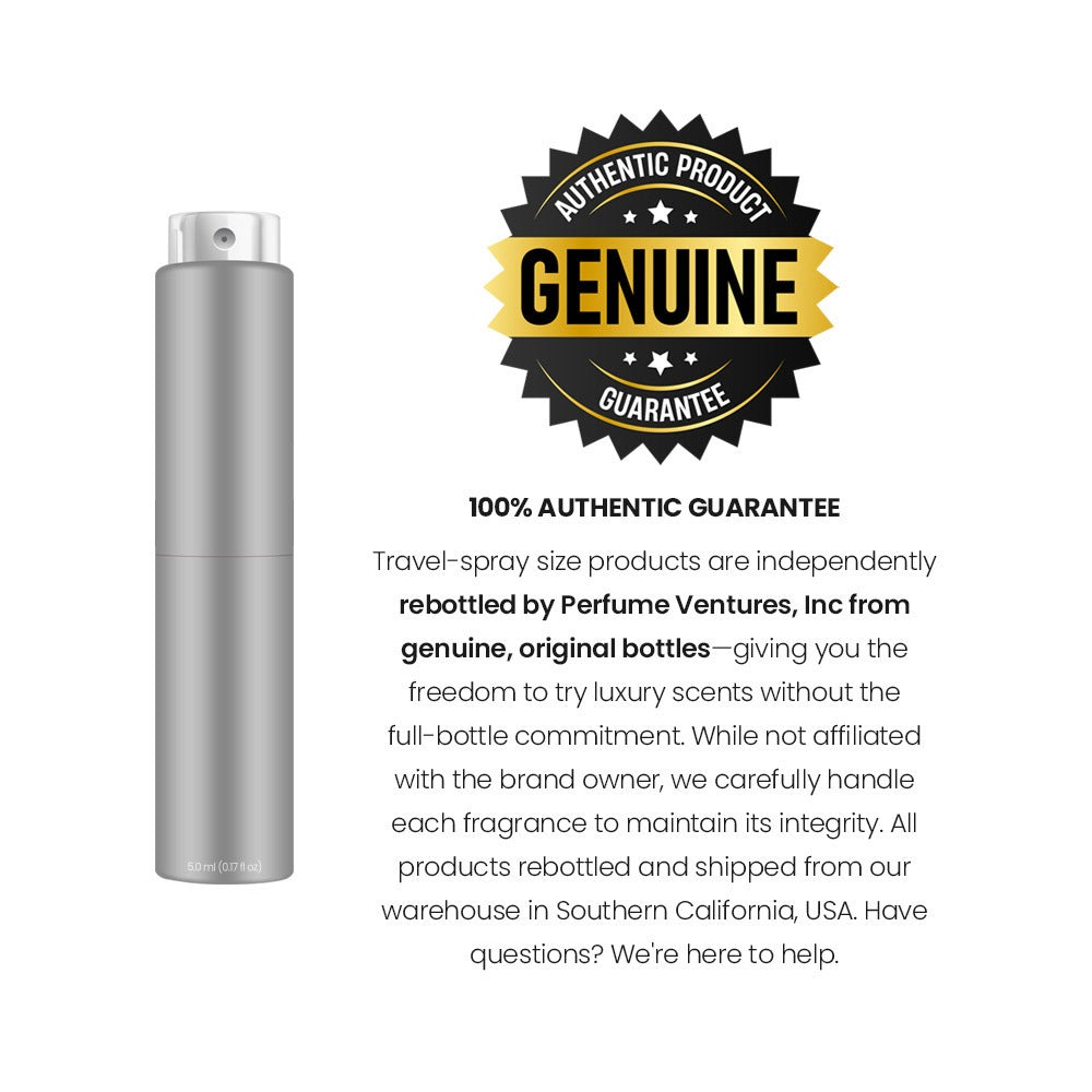 Eau de Parfum Born in Roma Intense Uomo 5ml Travel Spray in Slim Portable Atomizer for Daily Wear