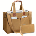 Large Utility Tote Bag for Women with Multiple Pockets, Adjustable Strap and Small or Large Sizes