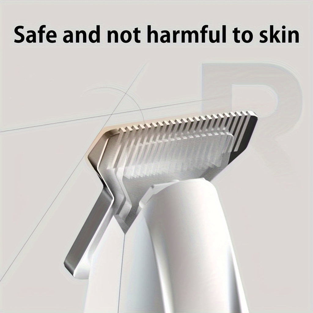 Pet Grooming Clippers USB & Battery Powered – Low Noise Electric Hair Trimmer for Cats Small Dogs, Cordless Rechargeable Pet Clipper