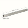 Magnetic Knife Holder Wall Mounted, Stainless Steel Punch-Free Knife Strip Rack for Kitchen, Holds Chef Knife Santoku Bread Knife