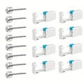 Disposable Ear Piercing Gun Set 8pcs - Stainless Steel Ear Stud Piercing Tool Kit for Entryways, Bedrooms and Living Spaces