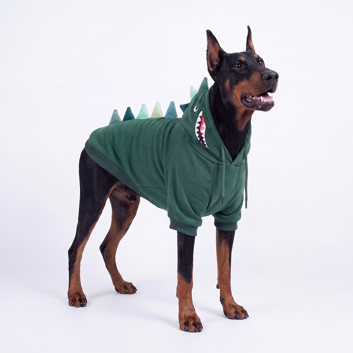 Halloween Dog Hoodie, Halloween Dinosaur Hoodie / 4XL