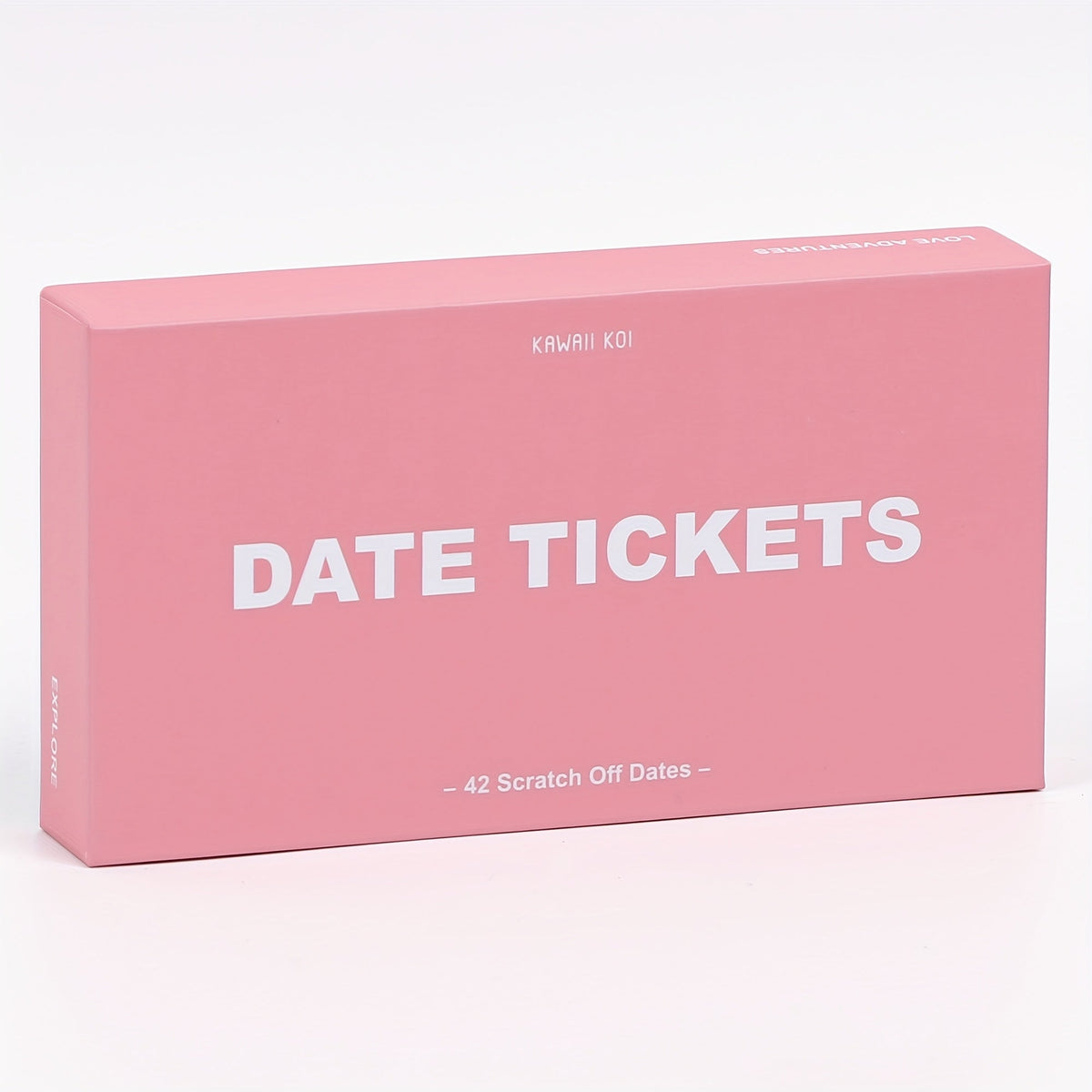 Date Night Scratch Off Cards for Couples 42pcs – Romantic Ideas Anytime Day & Night, 3 Color Tickets, Fun Couple Activity Game