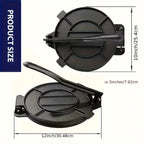 Tortilla Press & Dough Press – 6.5 & 8 Inch Professional Tortilla Maker for Flour & Corn Tortillas, Roti, Quesadilla, Dumpling Wrapper
