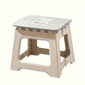 Nine-Inch Folding Step Stool with Top Carry Opening, Textured Platform and Four Color Options