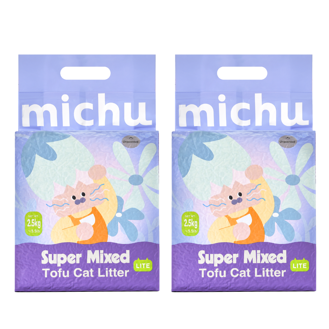 Mixed Tofu Cat Litter, 2 Pack