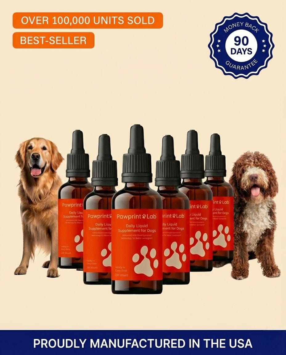 Liquid Dog Wellness Supplement 6 Bottles