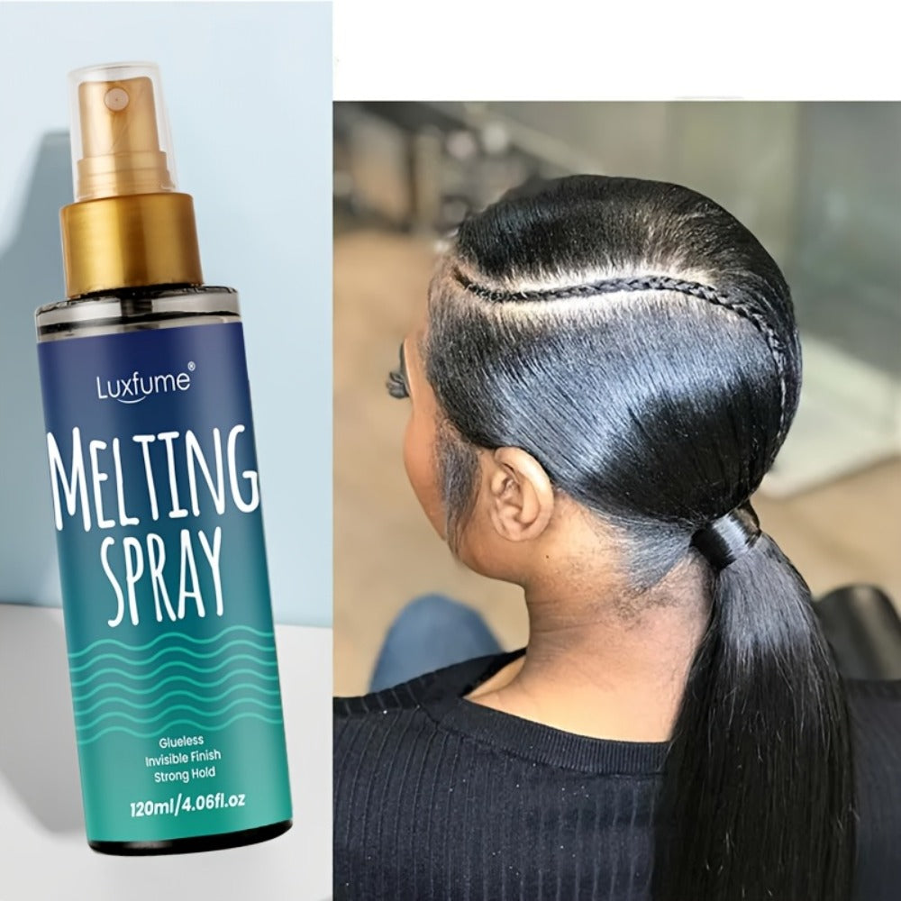 Strong Hold Hair Spray 24H for Women and Men – Flexible Natural Finish Shapes Hair, Secures Wigs and Controls Edges
