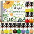 Floral and Fruity Fragrance Oil Gift Set with Choice of 12 or 24 Mini 5ml Bottles for Diffuser Use