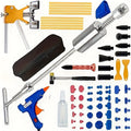 68-Piece Paintless Dent Repair Kit – PDR Tool Set with T-Bar, Bridge Puller, Golden Crane, Hot Glue Tabs & Adhesive Strip Removal Tool