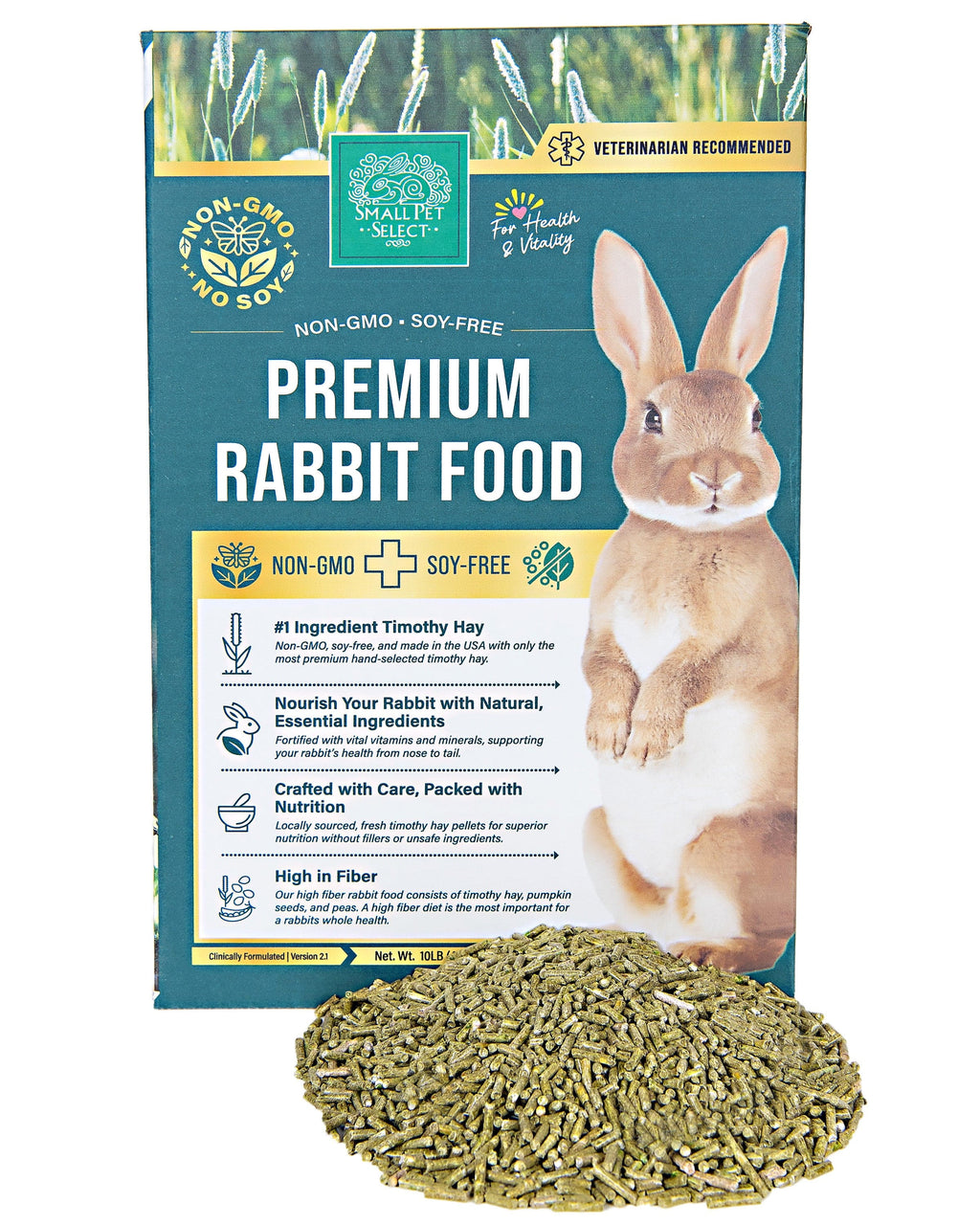 Timothy-Based Rabbit Food Pellets product image 1