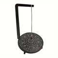 Wooden Pendulum Stand for Divination, Crystal Display Holder, Witchcraft Altar Decor for Entryways, Bedrooms and Living Spaces
