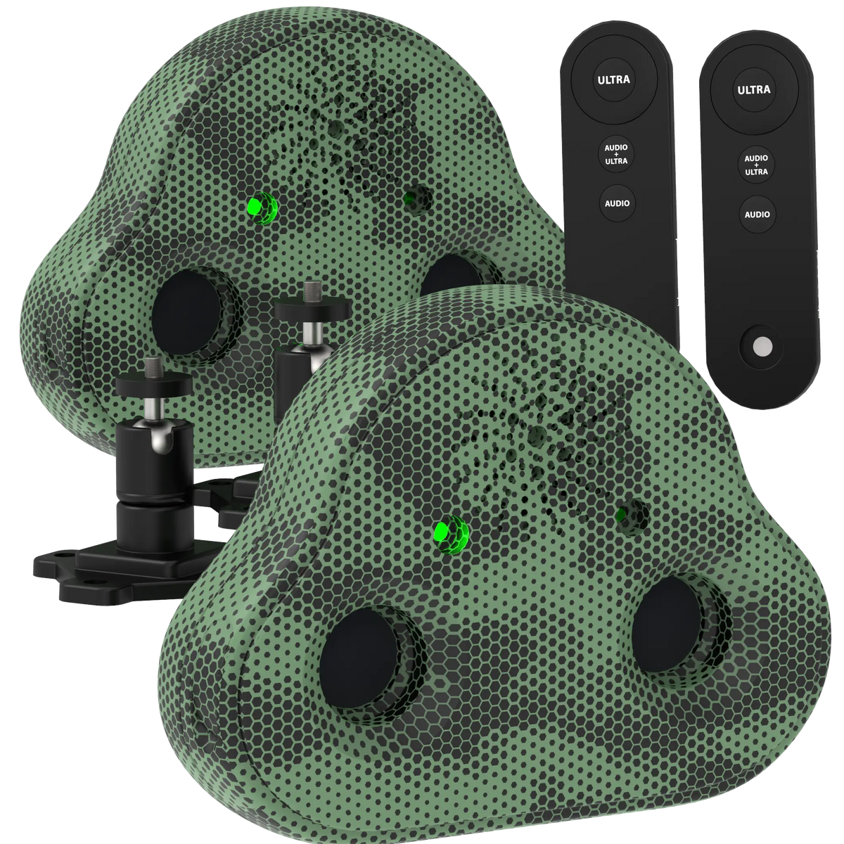 Remote Automatic Dog Bark Training Device, 2 Pack / Camouflage