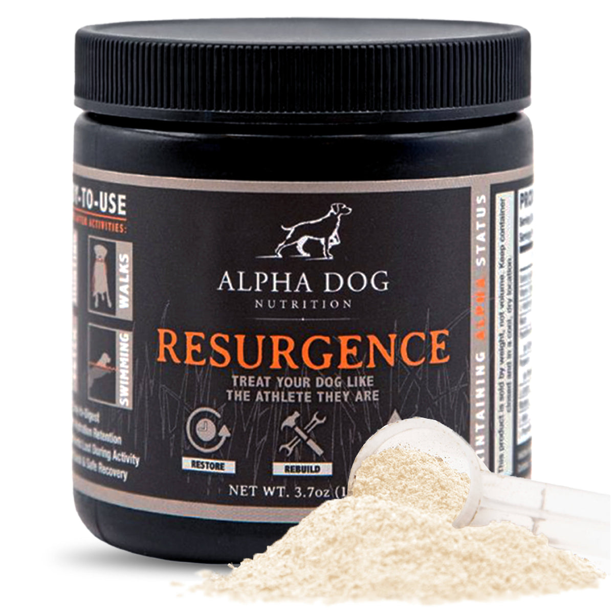 Dog Hydration and Recovery Supplement, Single Bottle