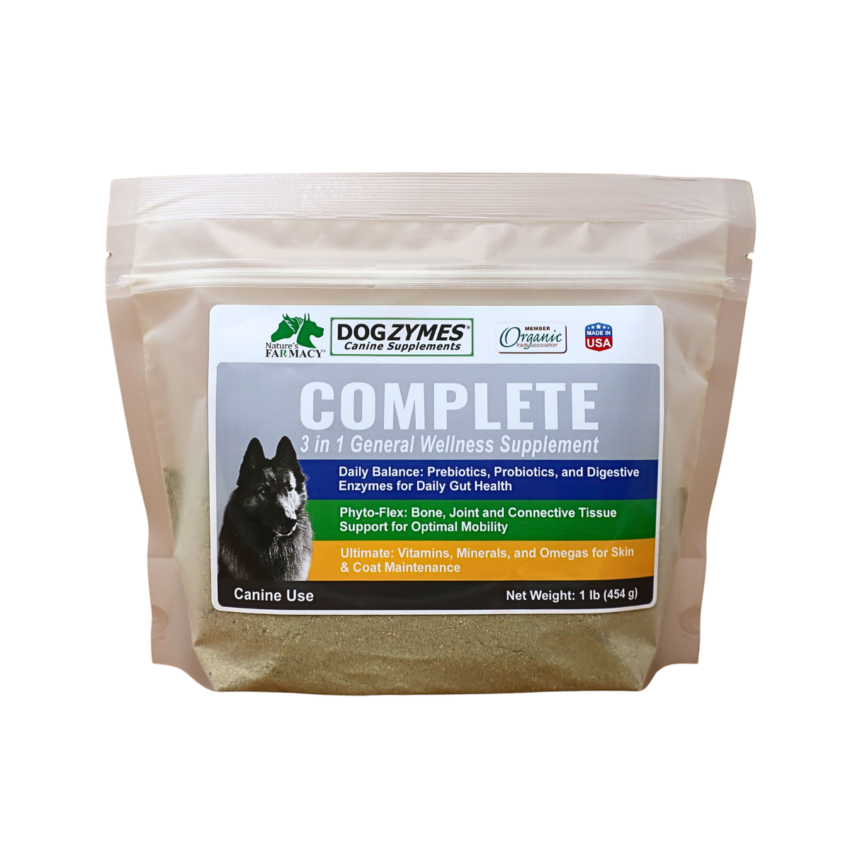 All-in-One Dog Nutrition Supplement Bag - 1 lb