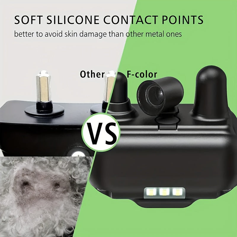Dog Training Collar L-808 Remote Set with Beep, Vibration and Static Modes, USB Charging and One Receiver