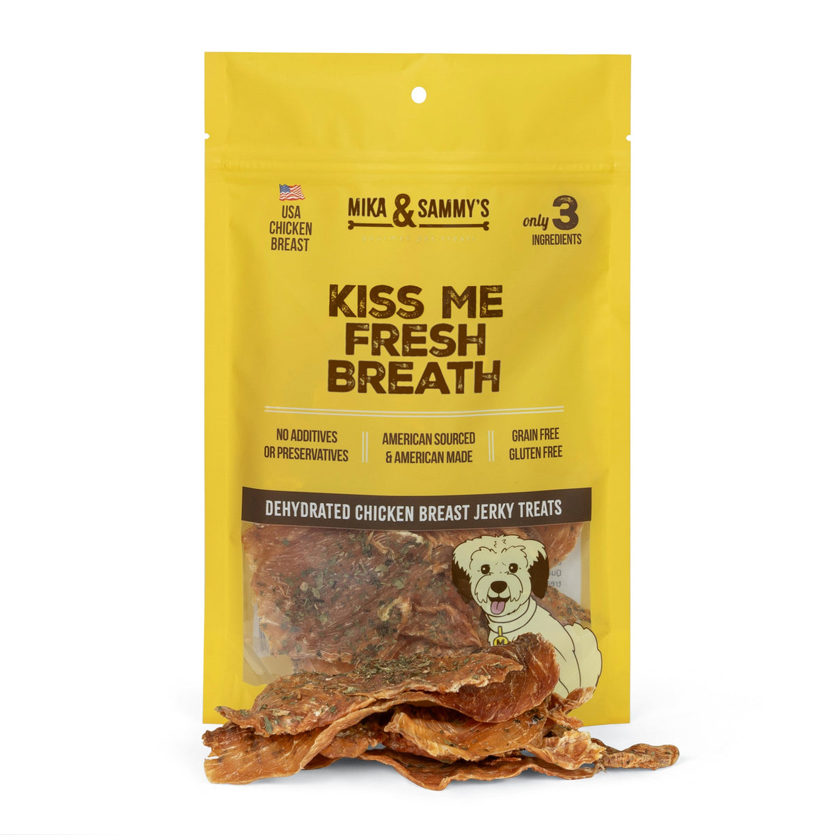 Fresh-Breath Chicken Dog Treats, 12 oz