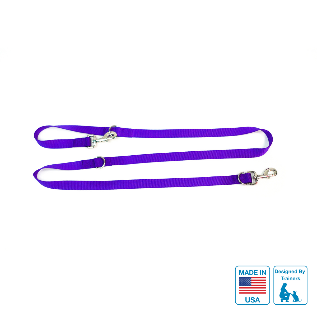 Multi-Function Dog Leash Small/Medium / Purple