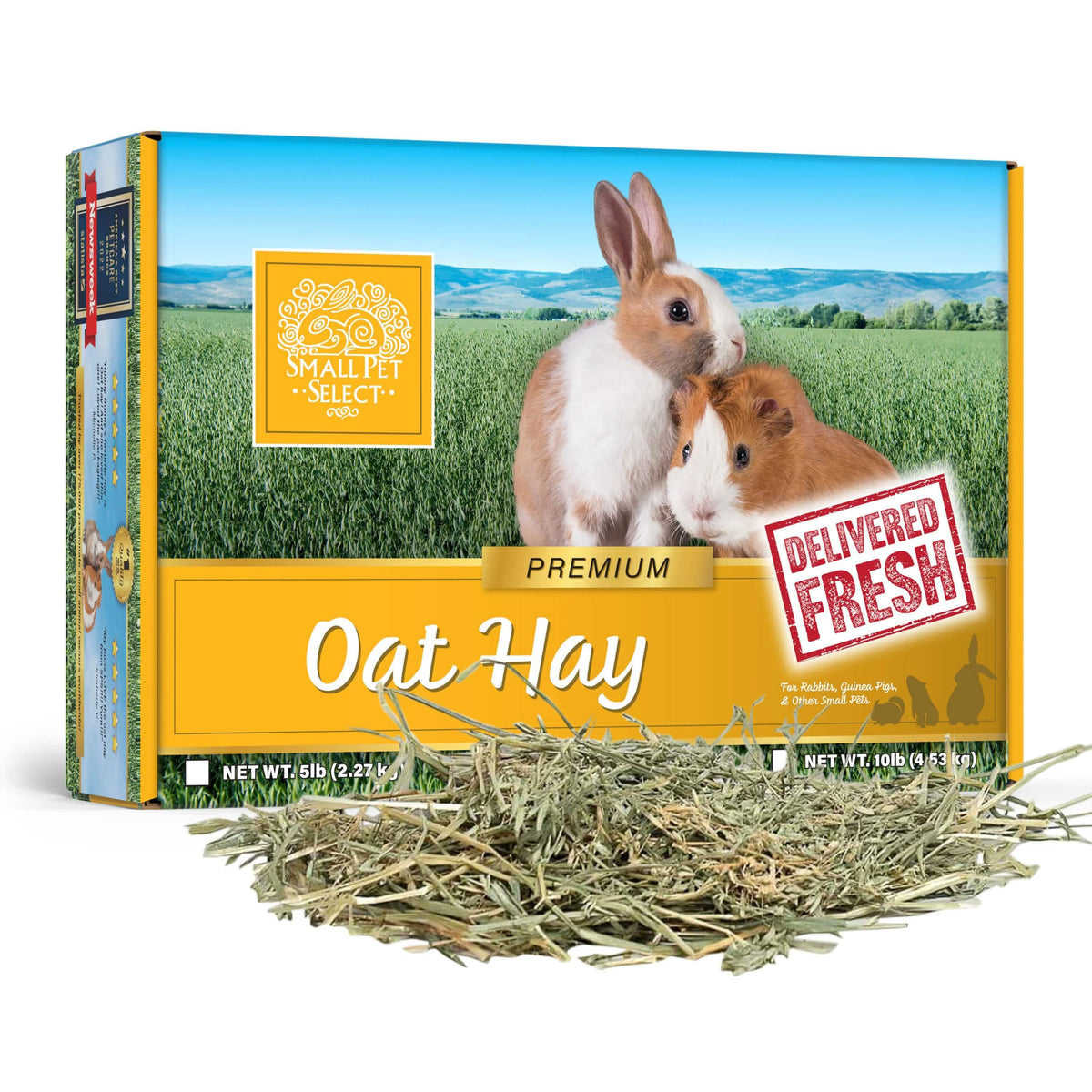 Oat Hay for Rabbits and Small Pets, 5 lb