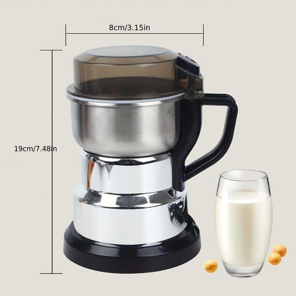 Electric Grain Grinder Mill, High-Speed Spice Coffee Herb Grinding Machine with Powerful Motor, Compact Design for Home Kitchen Use