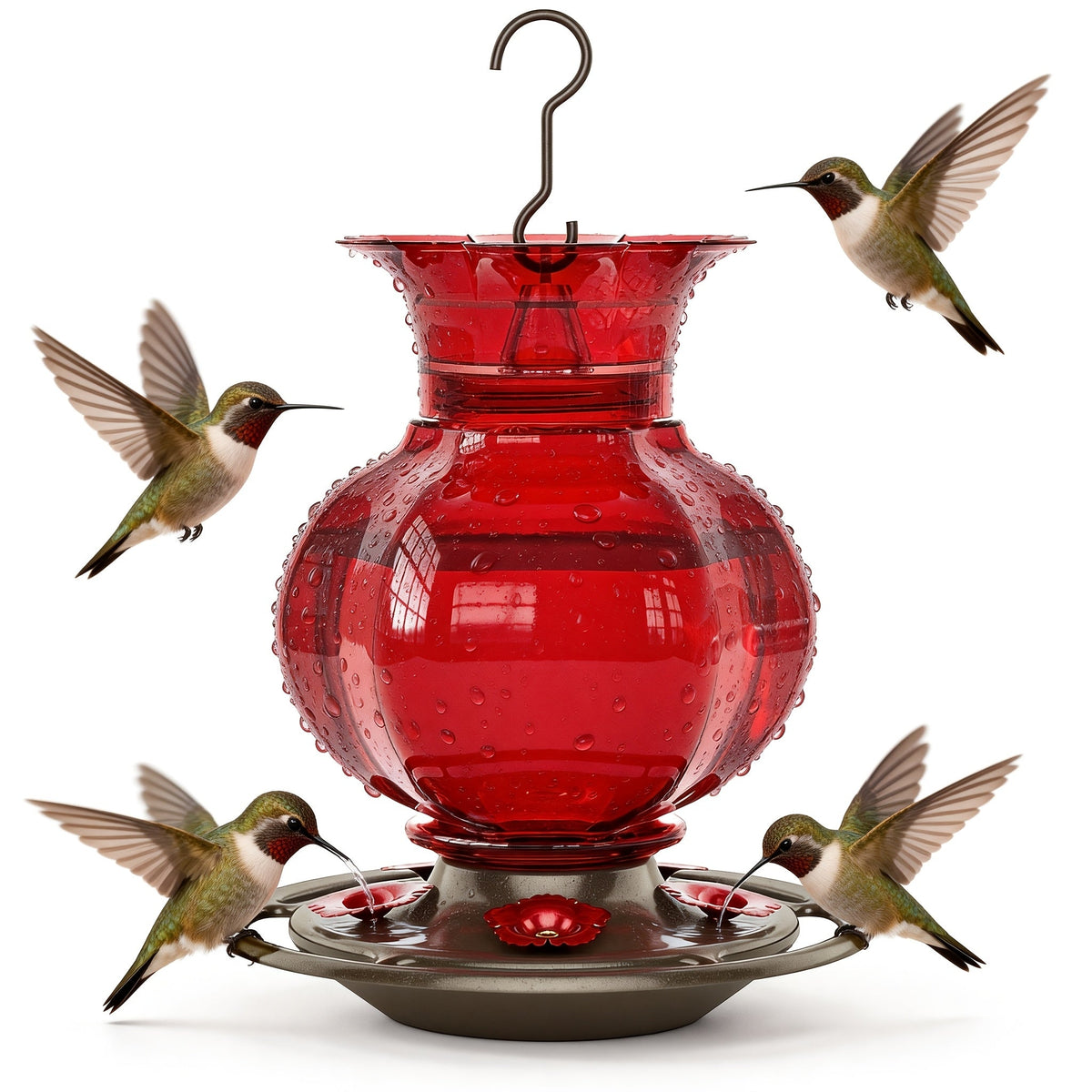 Hummingbird Feeder for Garden, Yard and Pest Management, with the Listed Configuration, for Everyday Use and Organized Storage