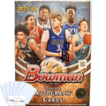2025-26 Topps Bowman Basketball Blaster Box, 60 Cards with Chrome Prospect Autographs & Red Shield Rookies