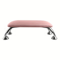Nail Armrest Hand Pillow Professional Manicure Wrist Rest Cushion for Nail Salon Studio – Soft Hand Rest Support for Nail Tech Pink Black