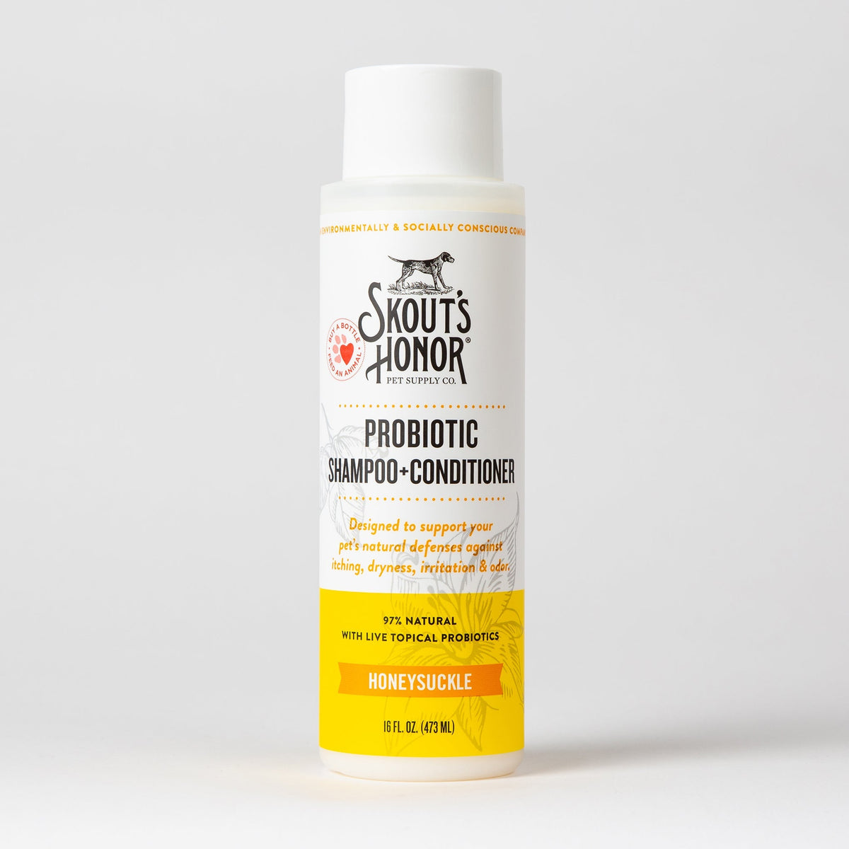 Probiotic Pet Shampoo and Conditioner Honeysuckle