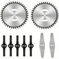 Weed Wacker Blades, Brush Cutter Trimmer Lawn Mower Replacement for Garden, Patio and Yard Use