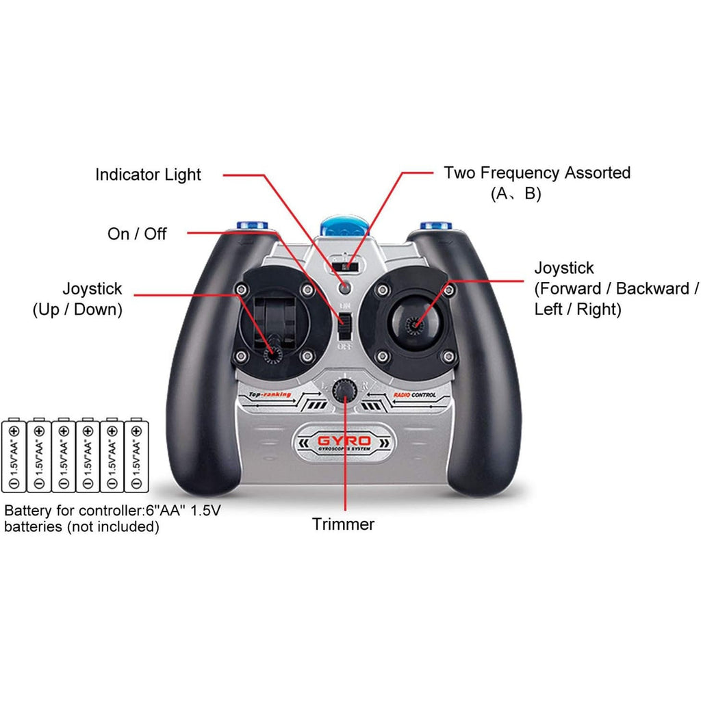 Syma S107G RC Mini Helicopter 3.5 Channel Infrared Gyro Stable Hover Indoor Remote Control Helicopter