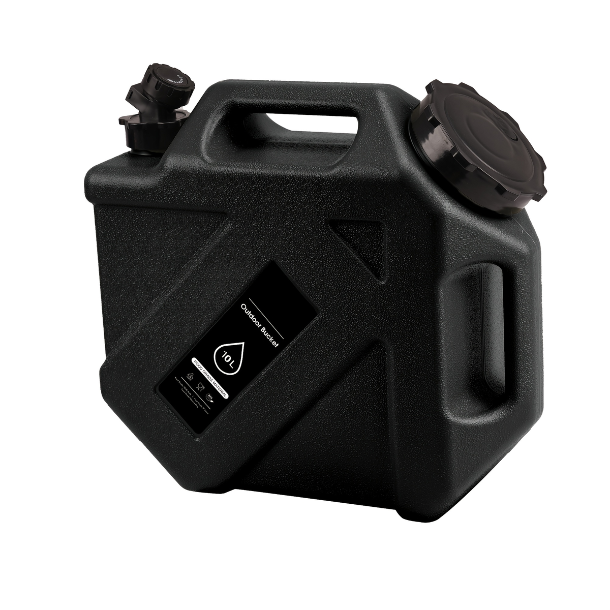 Water Storage Container with Spigot 2 Handles BPA Free PVC Collapsible Water Jug for Camping Outdoor RV Hiking Emergency Survival Portable