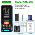 Laser Distance Meter Green Beam Digital Rangefinder 50M 70M 100M 120M Laser Tape Measure for Entryways, Bedrooms and Living Spaces