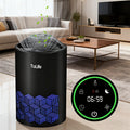 Air Purifier with H13 True HEPA Filter, 25dB Mode, Scent Diffuser and Black or White Finish