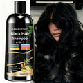 Hair Color Shampoo, MIAOFUTONG 6-in-1 100ml Black Color Bottle with a Single-Bottle Option