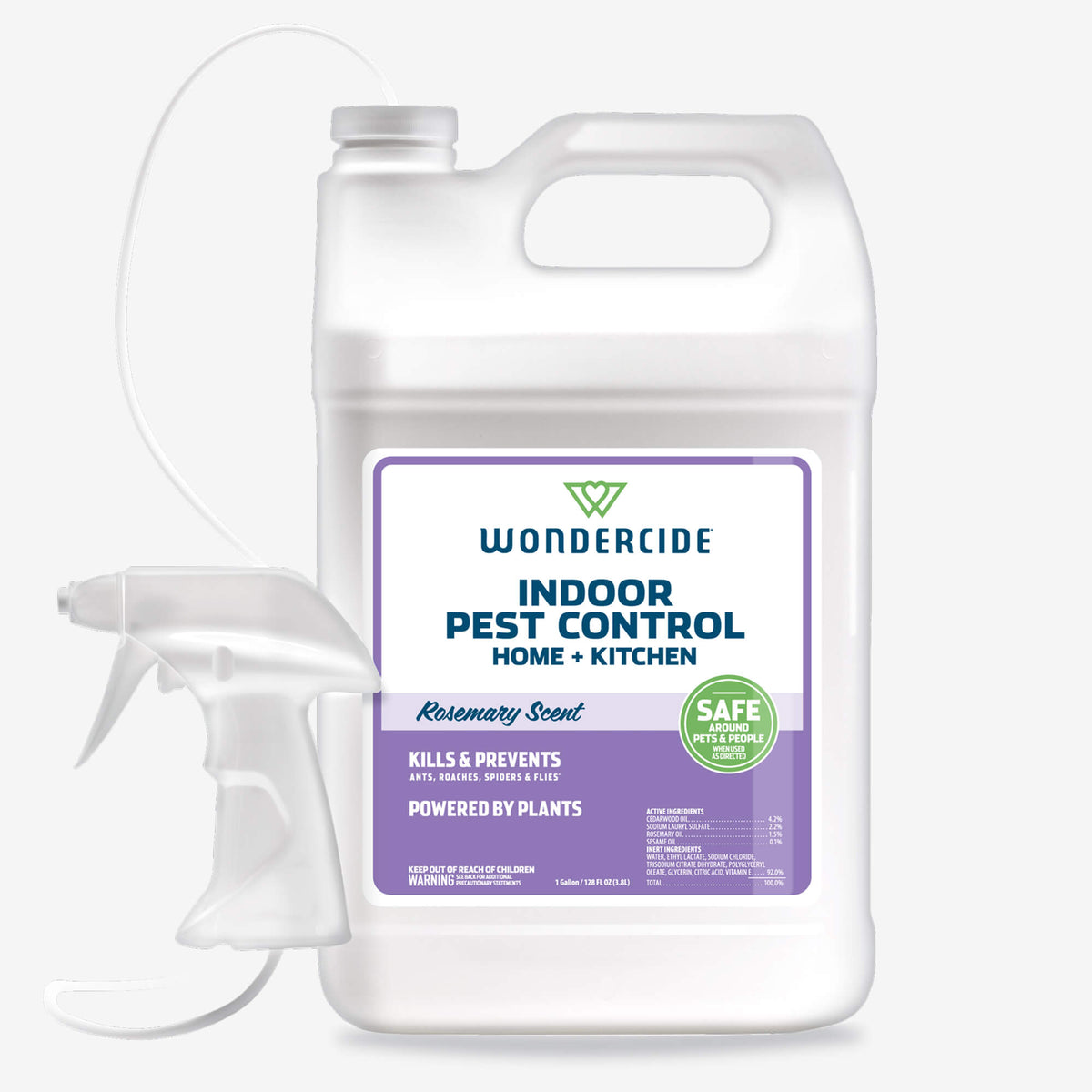 Plant-Based Indoor Pest Control Spray Rosemary / 128oz Gallon