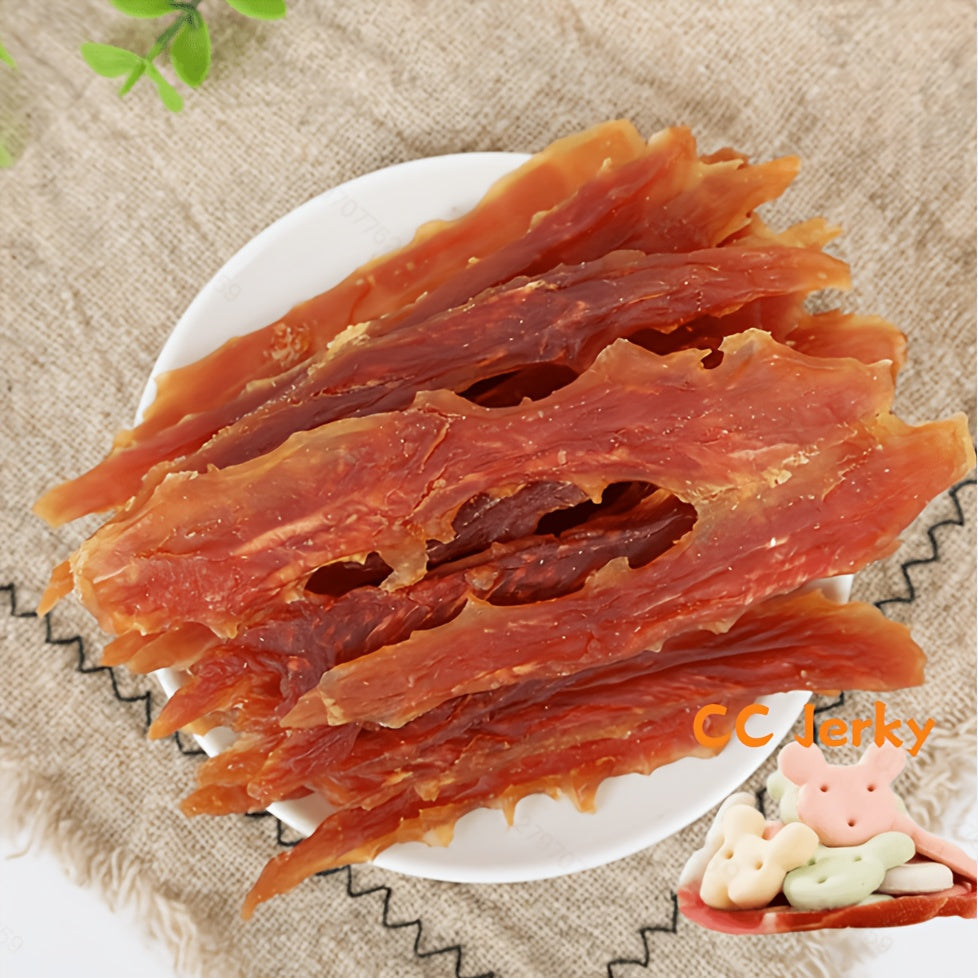 Dog Treats BLACK DUCK Chicken or Duck Jerky in 200g and 400g Package Options for Reward Use