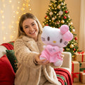 Hello Kitty Heart Plush Doll Kawaii Sanrio Stuffed Animal Cuddly Toy Gift with the Listed Color, Size or Set Options for Everyday Use