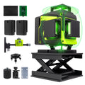 Compact Line Laser Level Kits in Four Model Packages with Bracket, Base and Battery Options