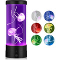 Jellyfish Lamp LED Floating 7 Color Mood Light, Electric Fantasy Jellyfish Tank Table Lamp for Home & Office Decor