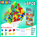 Balancing Stacking Blocks Game Set with the Listed Color, Size or Set Options for Everyday Use