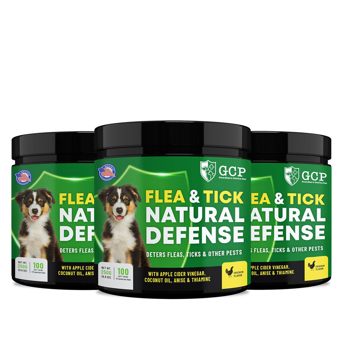 Dog Flea and Tick Support Soft Chews 3-Pack