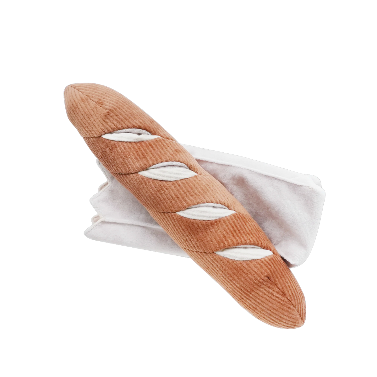 Baguette Enrichment Dog Toy Super Squeakers