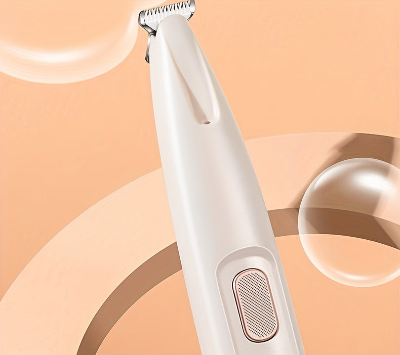 Pet Grooming Clippers USB & Battery Powered – Low Noise Electric Hair Trimmer for Cats Small Dogs, Cordless Rechargeable Pet Clipper